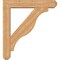 Ekena Millwork Funston Craftsman Smooth Bracket w/ Offset Brace, Western Red Cedar, 7 1/2"W x 40"D x 44"H BKT0806X40X44FST04SWR - alternate 3